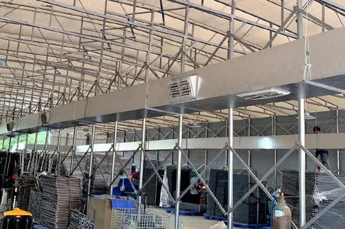 降溫通風效果好,環保省電超節能 東莞某家居公司的新選擇,只為給員工更好的